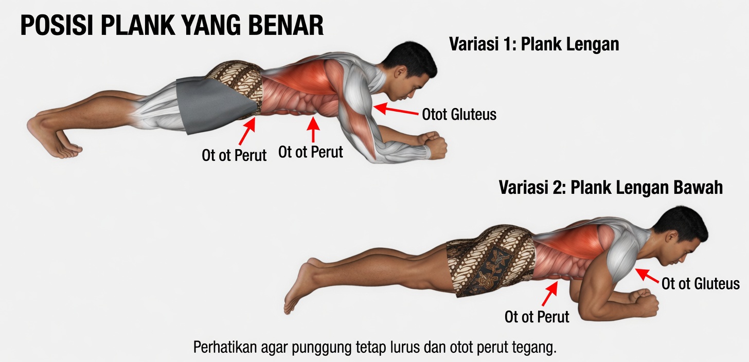 Usia di Atas 50? Latih Otot Inti dan Bakar Lemak Perut dengan 5 Latihan Ini, Kata Pelatih