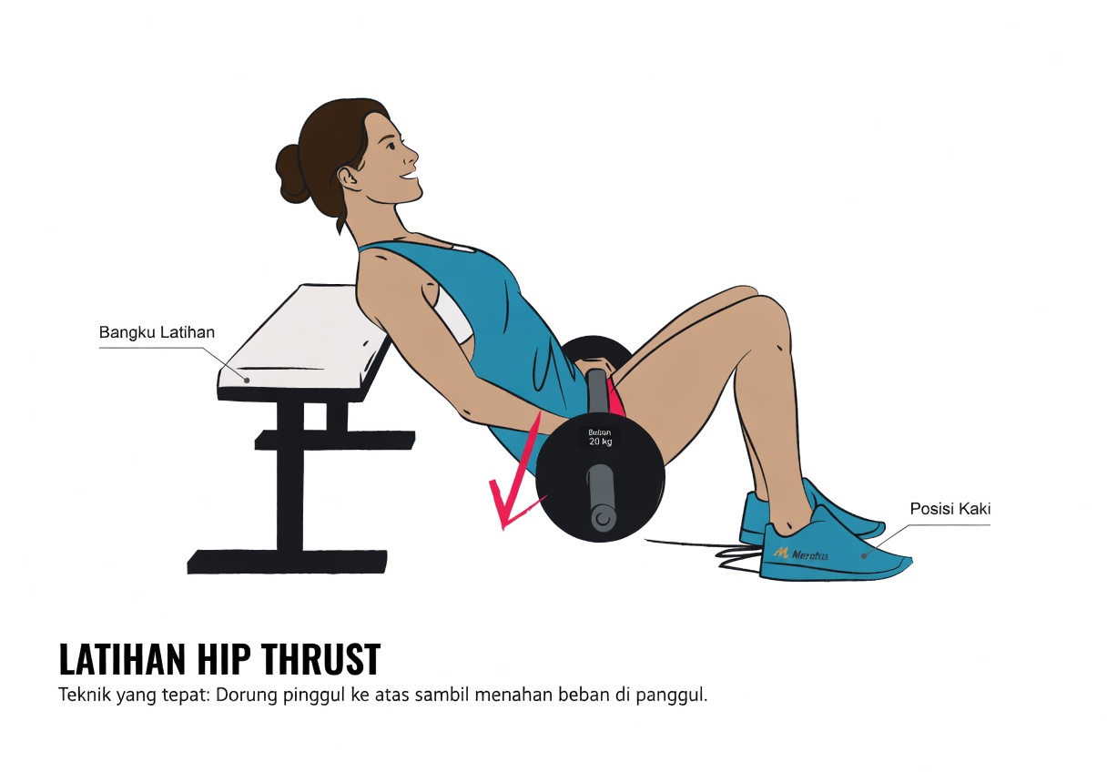 Cara Mendapatkan Otot Bokong yang Lebih Kuat dan Lebih Bulat: Hanya 3 Latihan yang Anda Butuhkan