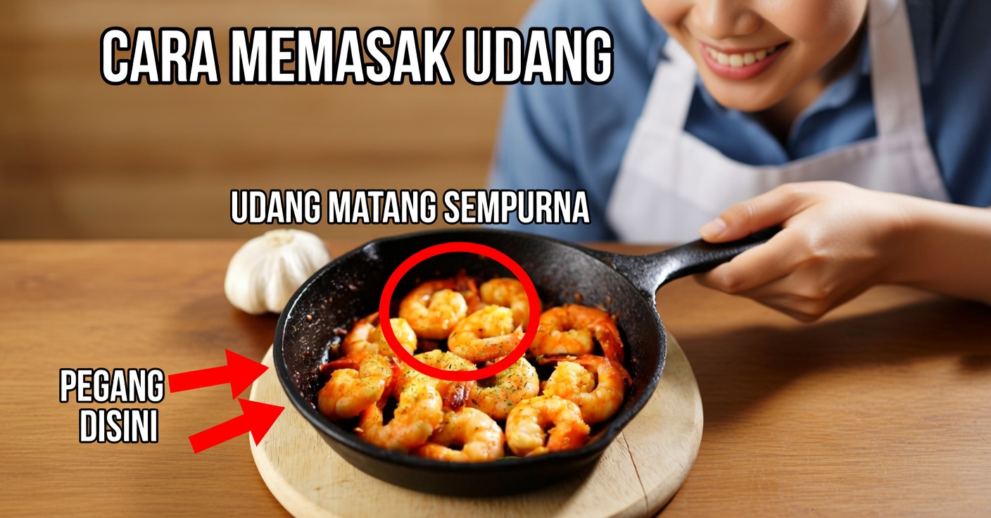 Udang Lemon Bawang Putih Gurih yang Dimasak Perlahan dalam Saus Mentega Ini adalah Hidangan Paling Memuaskan yang Pernah Ada