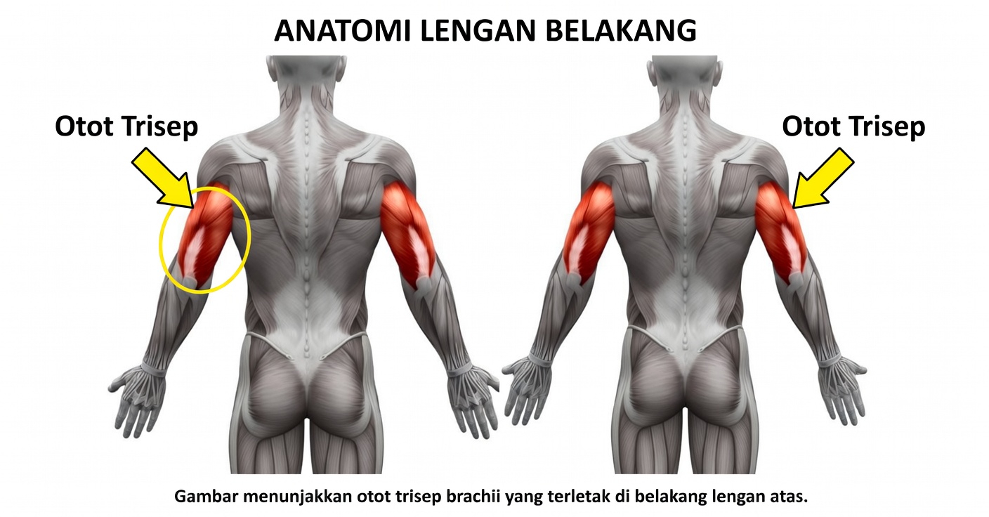 Bangun Trisep Besar dengan Latihan-Latihan yang Diremehkan Ini