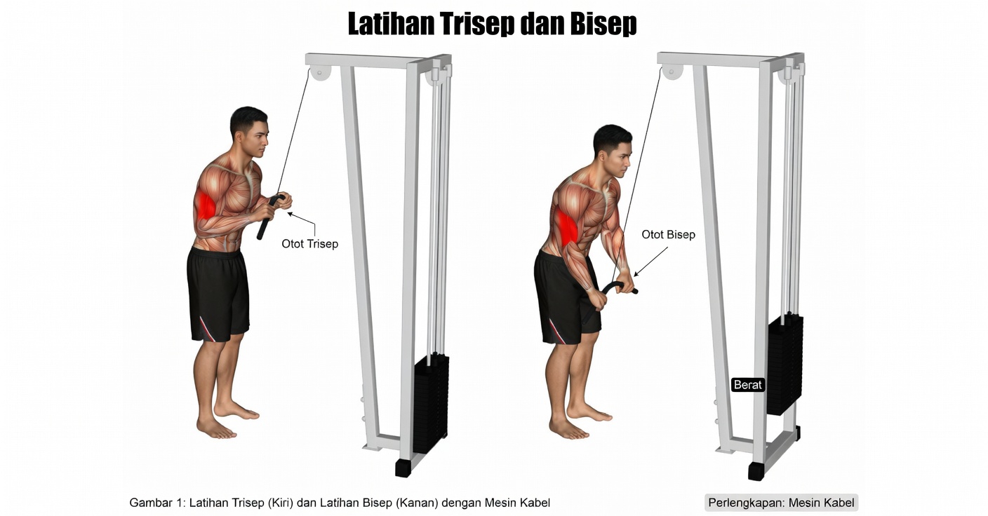 Bangun Trisep Besar dengan Latihan-Latihan yang Diremehkan Ini