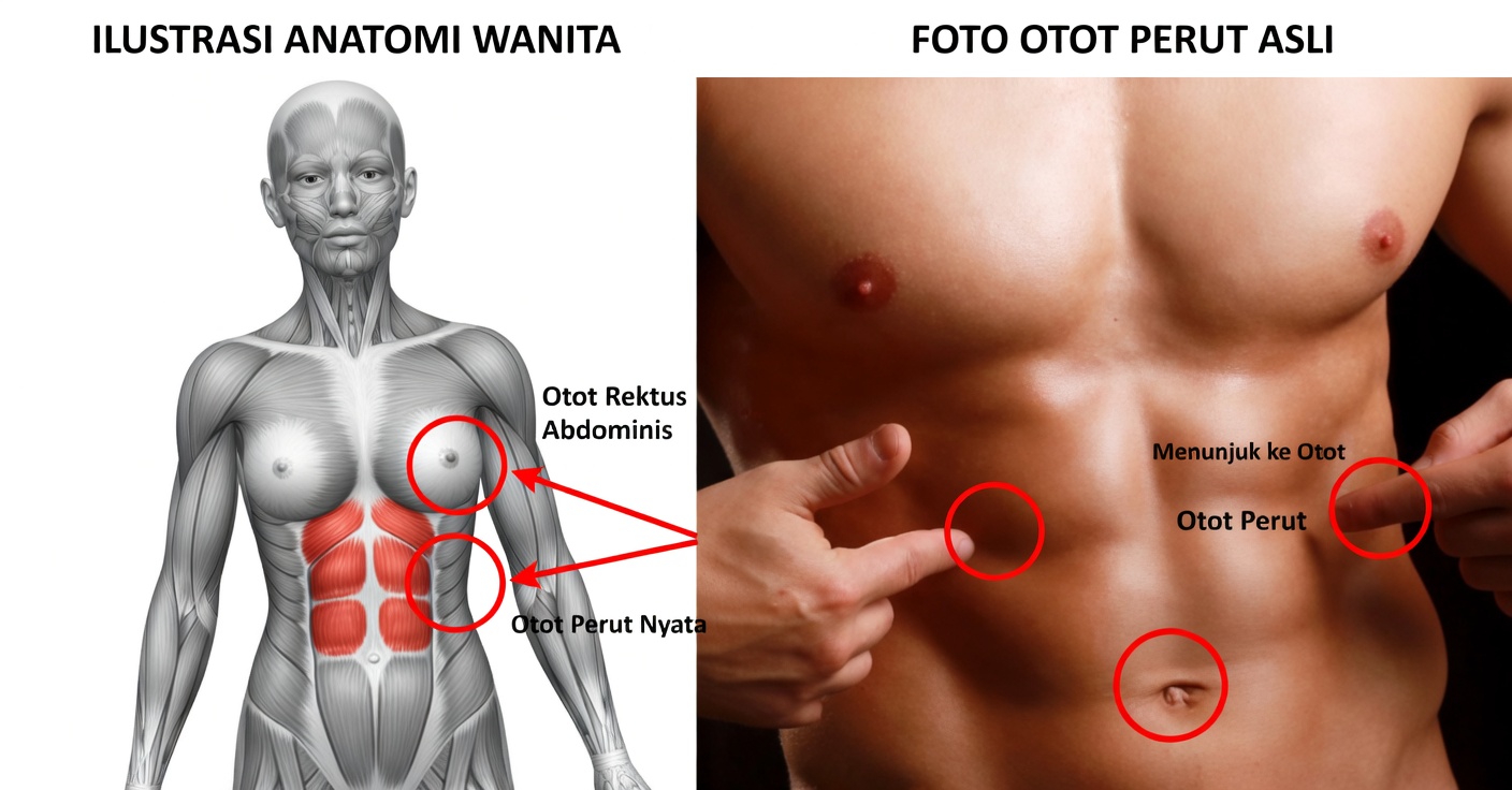 Cara Mendapatkan Otot Perut Six Pack dalam Kurang dari 4 Minggu