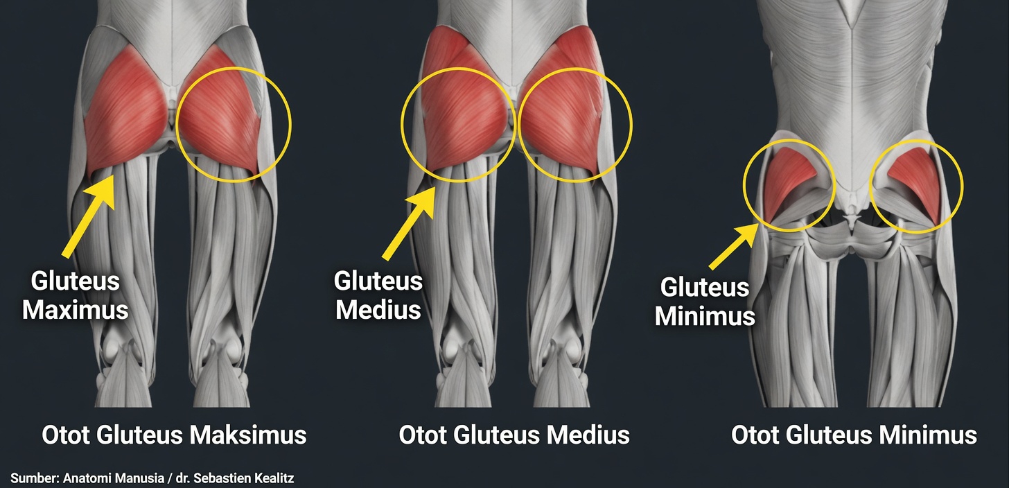 Cara Mendapatkan Bokong yang Lebih Besar: 5 Latihan Glute Terbaik yang Harus Anda Lakukan