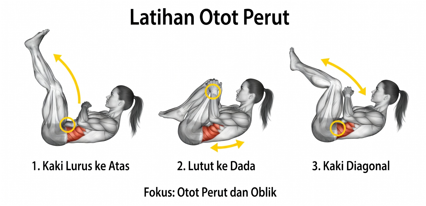 Benci Crunches tapi Ingin Perut Six-Pack? Coba 4 Latihan Otot Perut Lain Ini Sebagai Gantinya