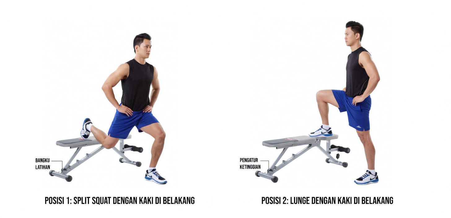 Bulgarian Split Squat: Satu-Satunya Latihan yang Anda Butuhkan untuk Membesarkan Otot Paha Depan Anda