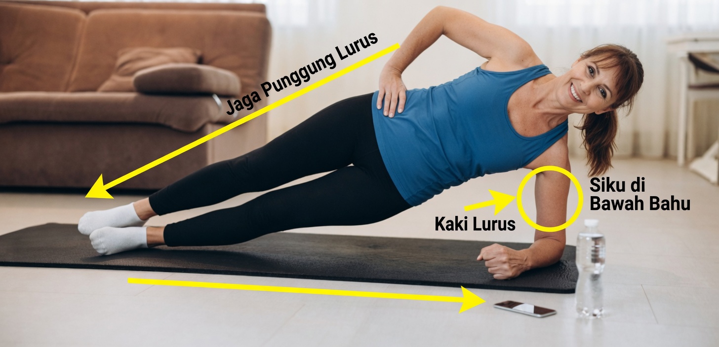 Berusia di Atas 60? 5 Latihan yang Akan Membuat Otot Inti Anda Lebih Kuat tanpa Sit-Up