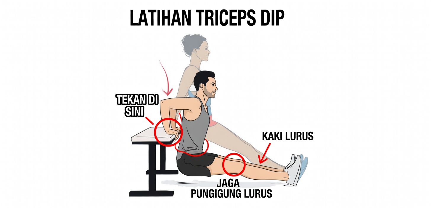 3 Latihan Terbaik untuk Lengan Kendur — Latihan yang Anda Harap Sudah Anda Ketahui Lebih Awal