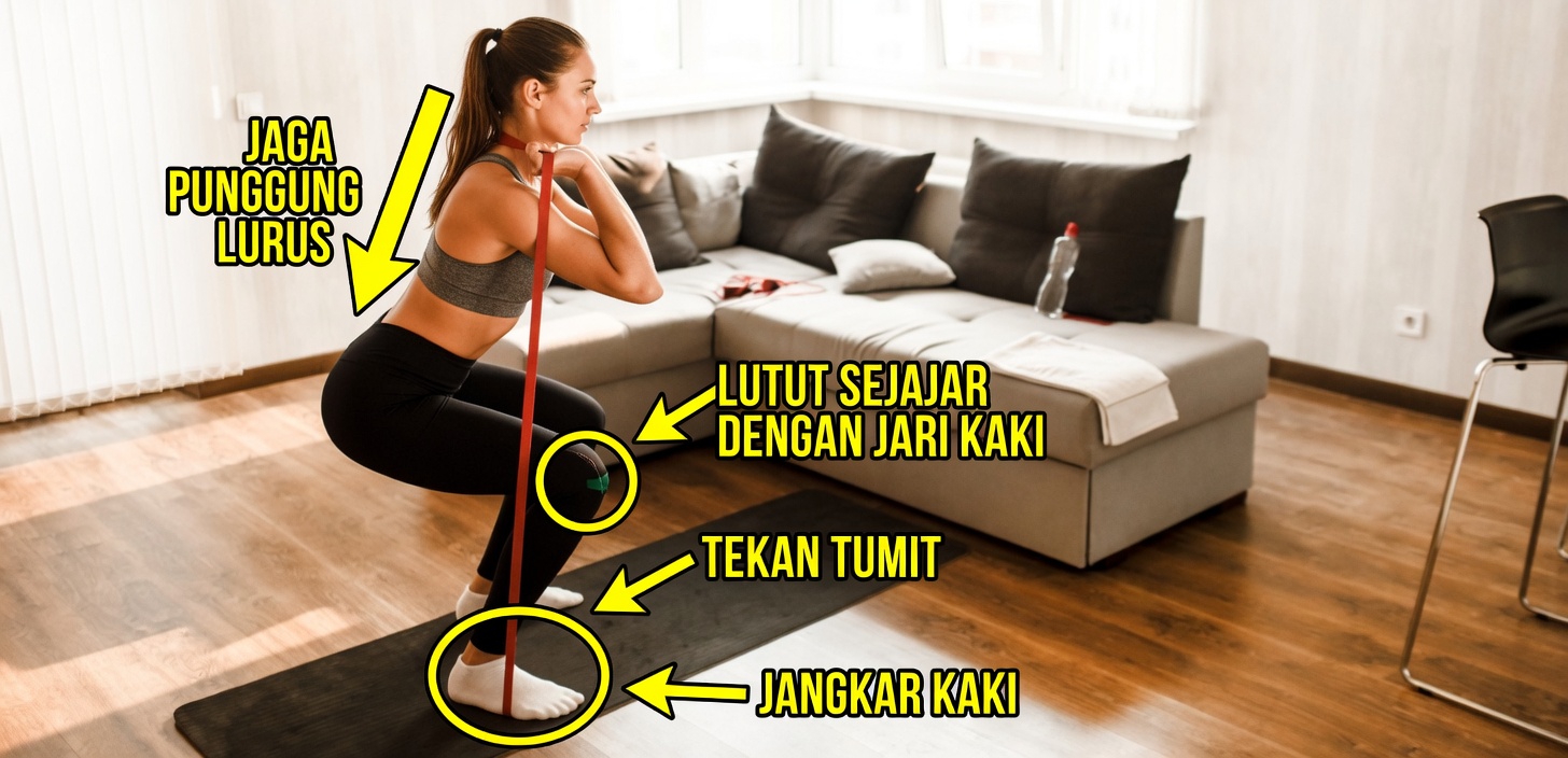 Latihan Resistance Band 4 Gerakan Ini Membangun Kekuatan Seluruh Tubuh Hanya dalam Sebulan