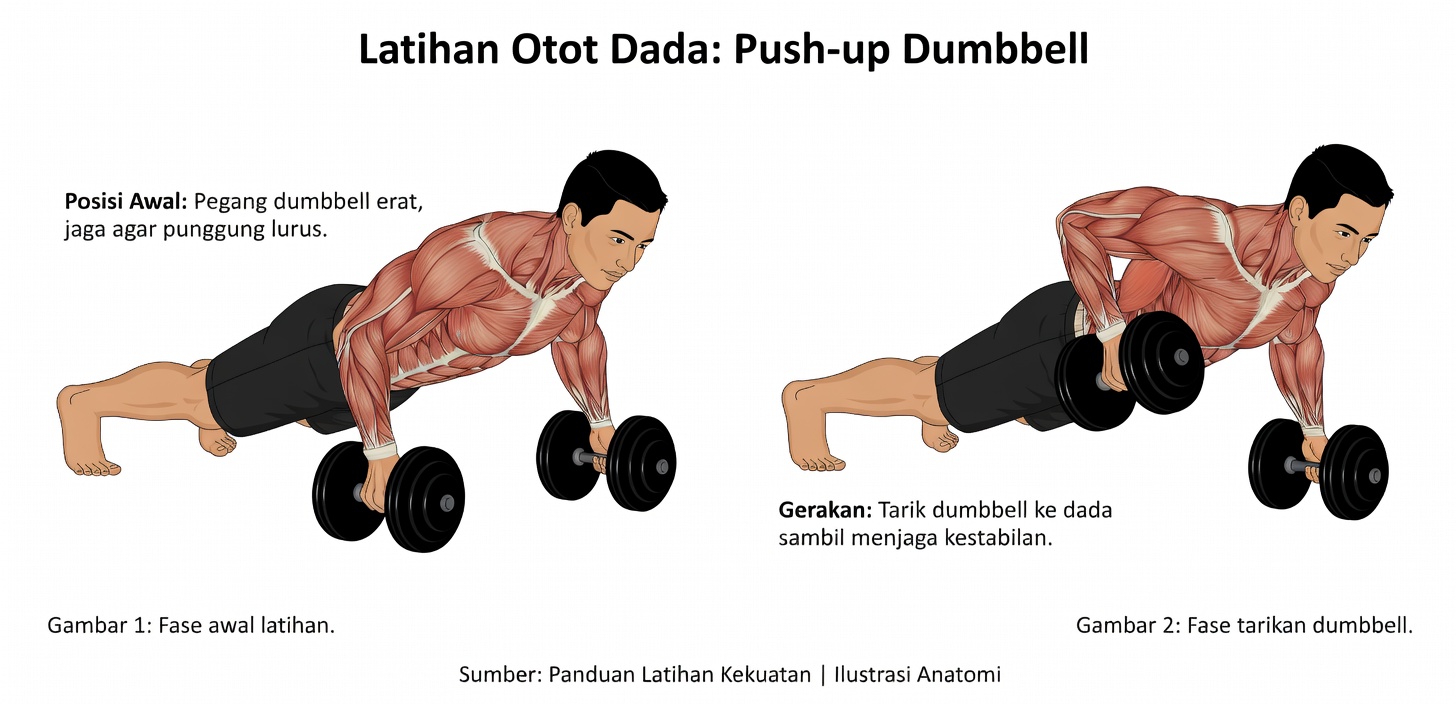 Gerakan Satu Dumbel Ini Melatih Otot Inti Anda Lebih Baik daripada Plank Apa Pun