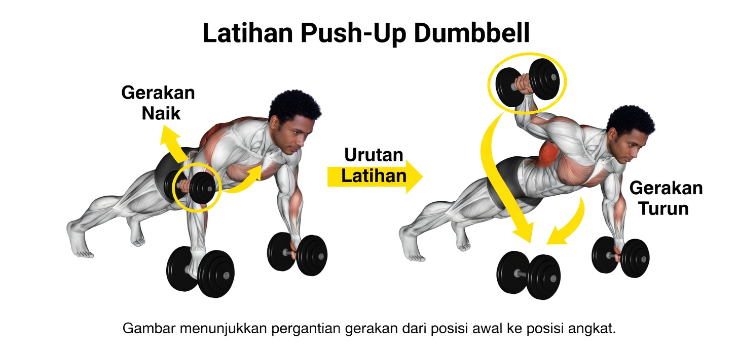 Hanya 3 Latihan Dumbbell yang Akan Anda Perlukan untuk Latihan Seluruh Tubuh