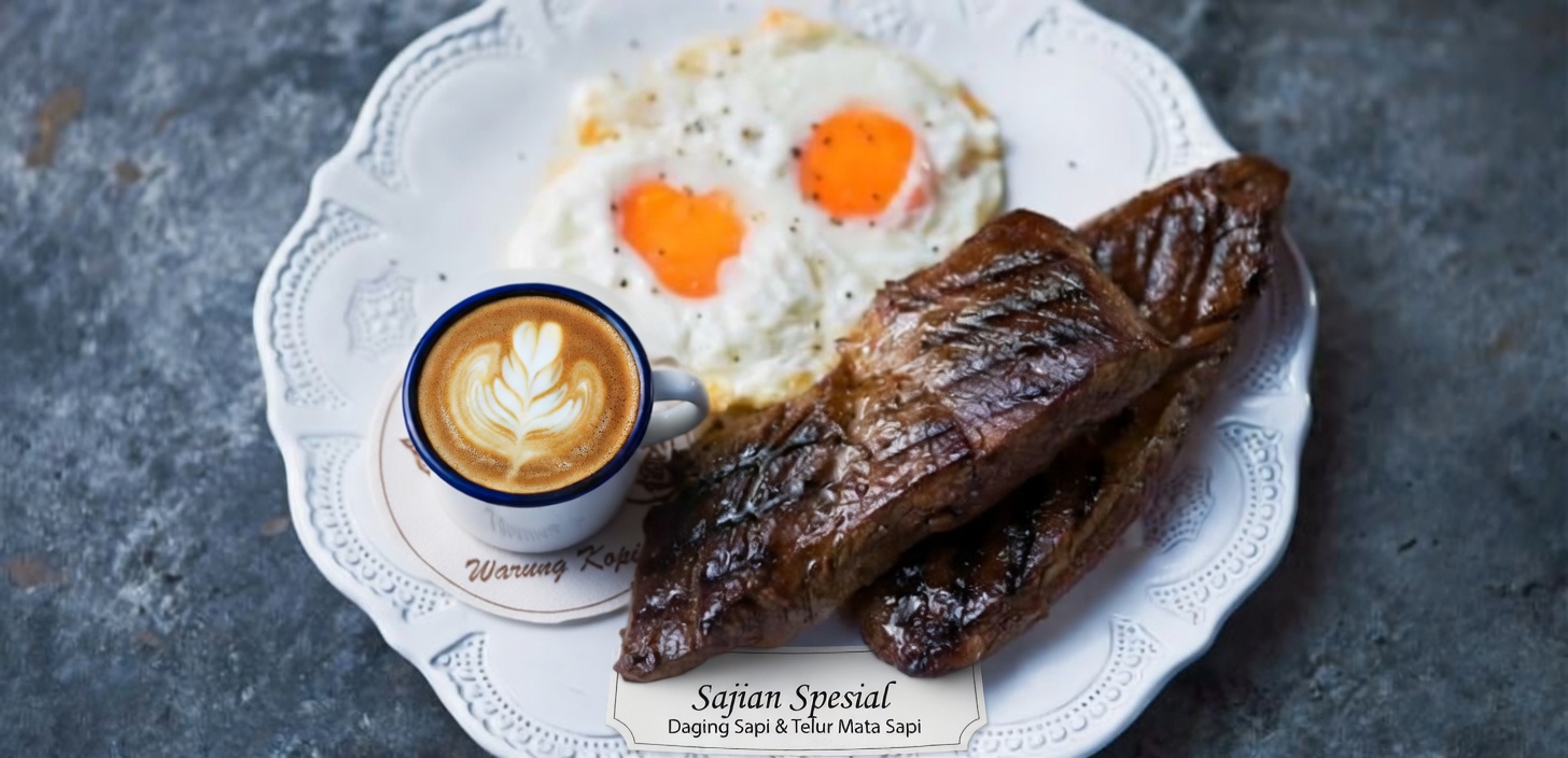 Resep steak dan telur klasik ini persis seperti yang selama ini Anda rindukan
