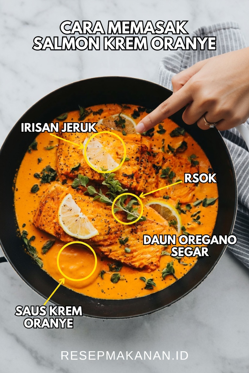 Salmon dalam Saus Kari Kelapa Merah Kaya ala Thailand