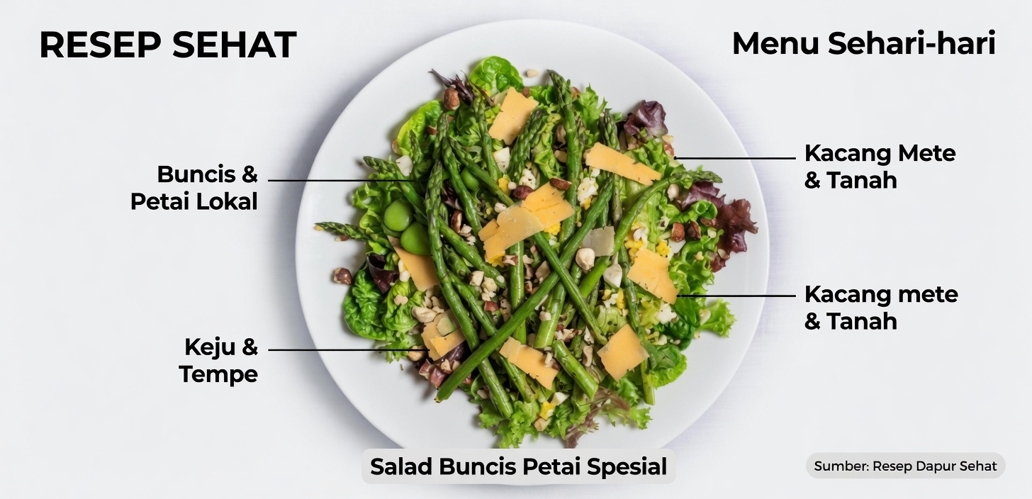 Salad Asparagus Renyah dengan Keju Parmesan Ini adalah Lauk Pendamping Musim Semi yang Sempurna