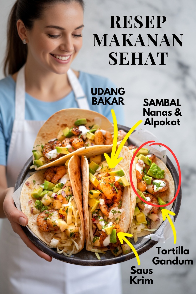 Resep Taco Udang dengan Saus Krim Ini Akan Selamanya Mengubah Malam Taco Anda