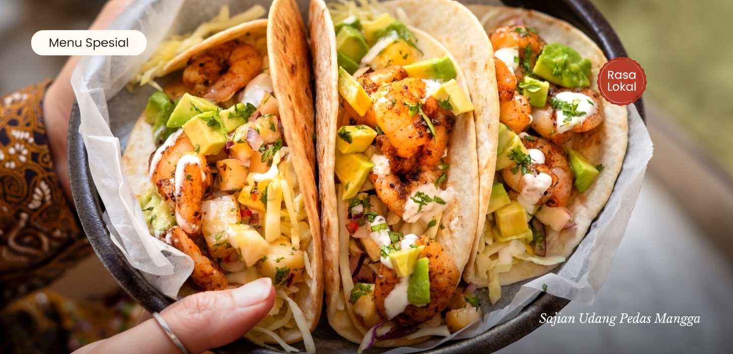 Resep Taco Udang dengan Saus Krim Ini Akan Selamanya Mengubah Malam Taco Anda