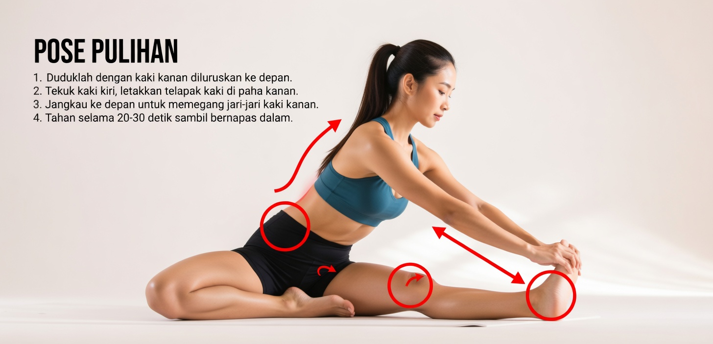 Peregangan Setengah Merpati Dapat Membantu Pria di Atas 50 Tahun Melemaskan Pinggul yang Kaku