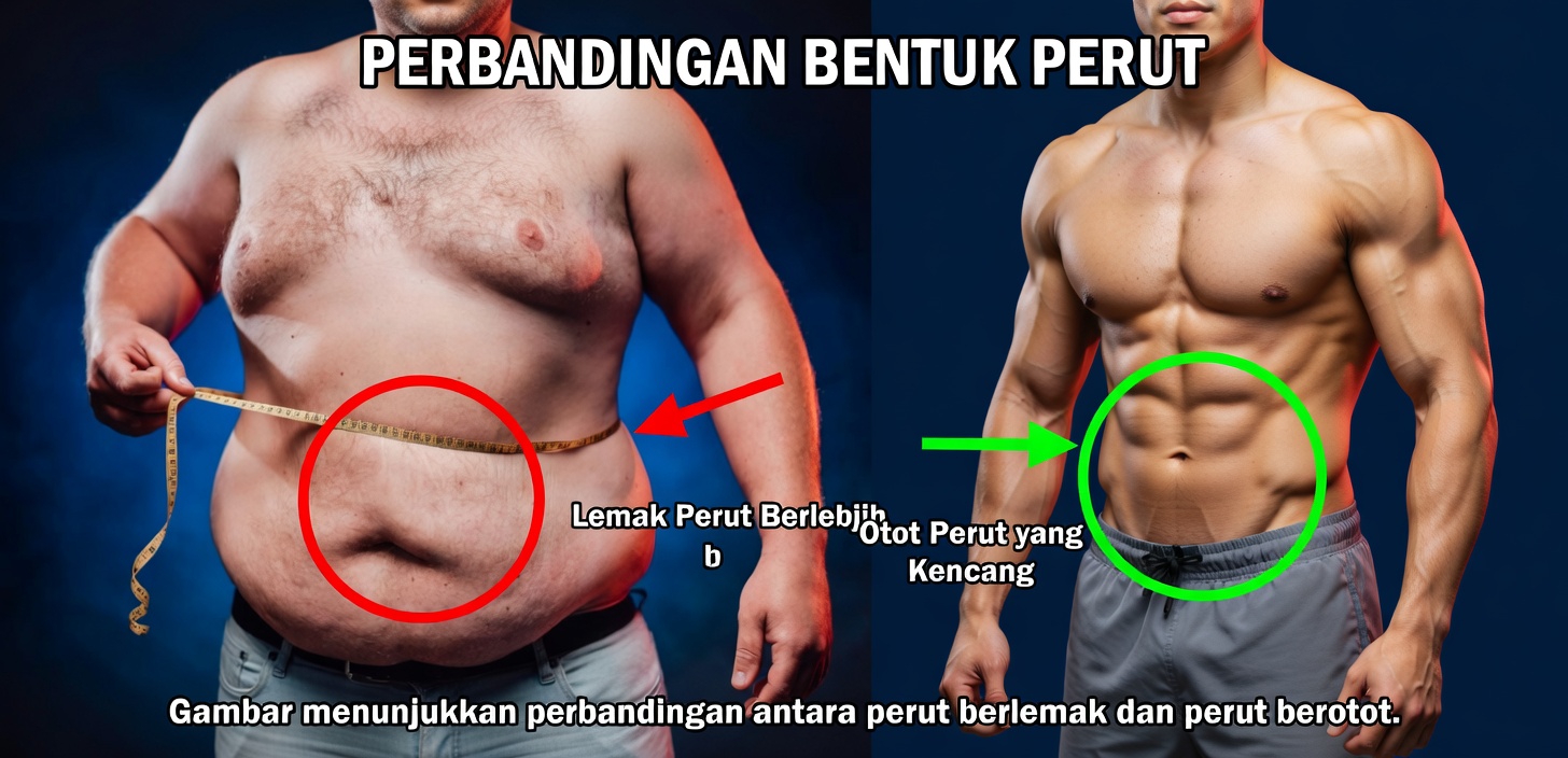 32 Makanan yang Membakar Lemak Perut dengan Cepat (Lemak Viseral)
