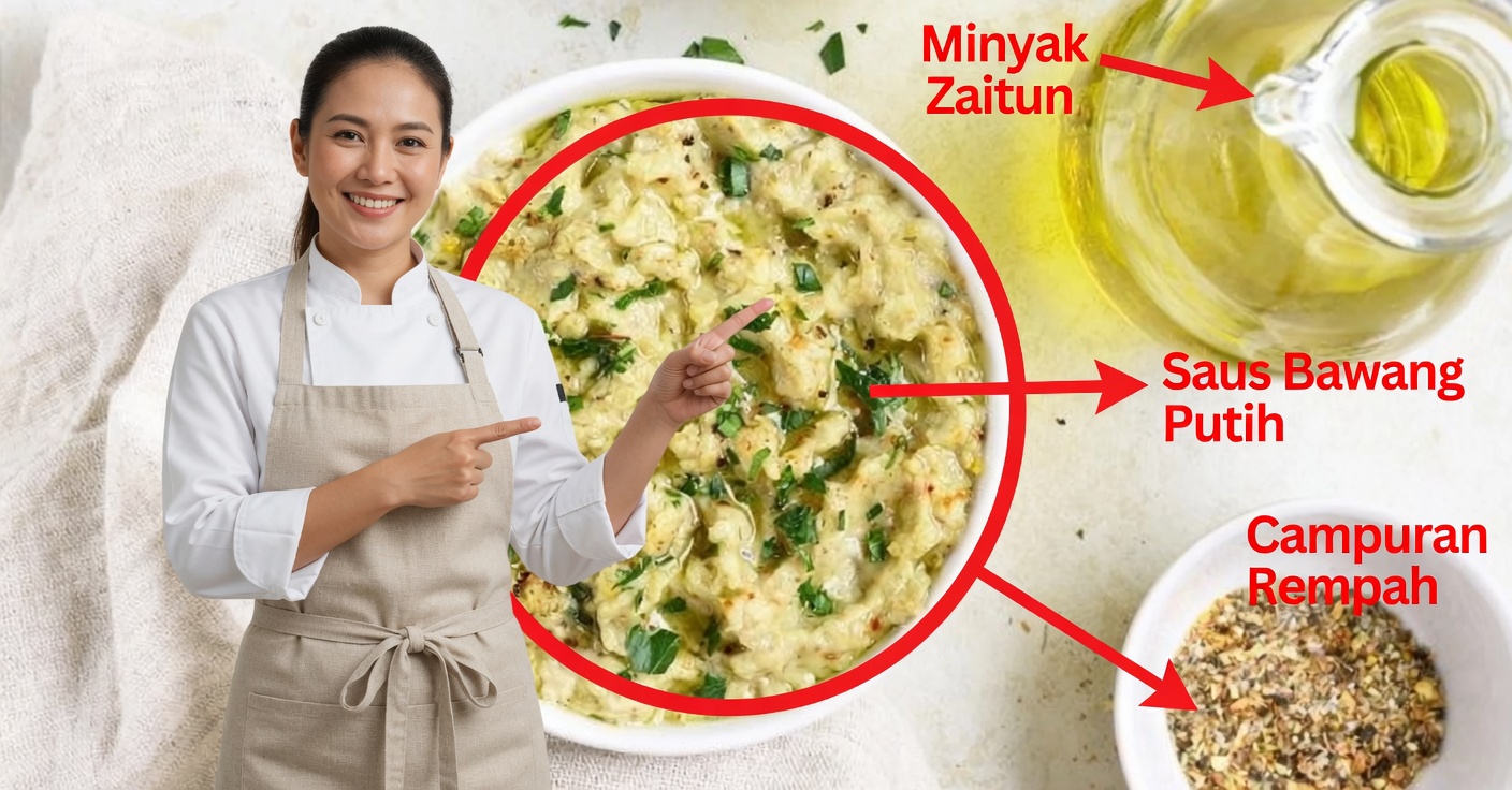 Resep Baba Ganoush: Saus Cocol Timur Tengah yang Sehat dan Mudah Dibuat
