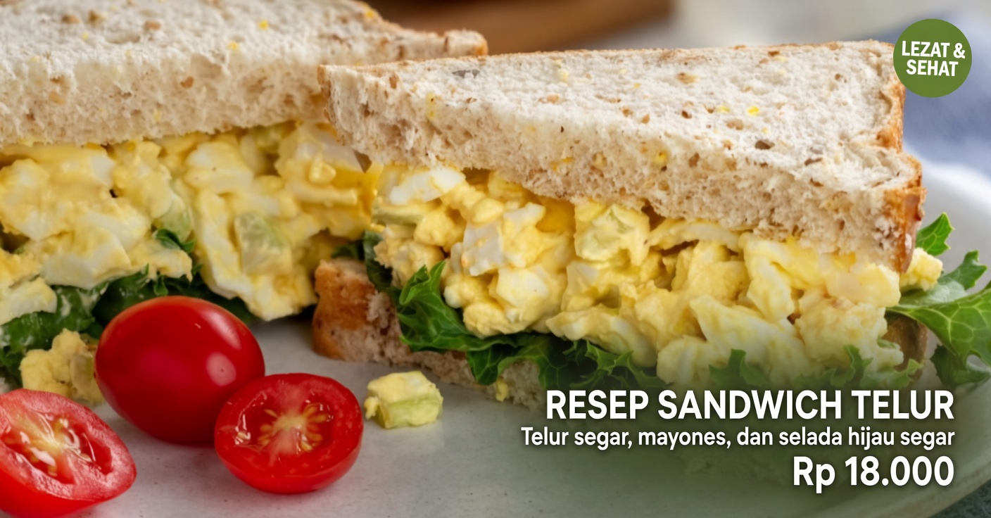 Resep Sandwich Salad Telur Terbaik: Satu Bahan Jenius Membuat Semua Orang Ketagihan pada Salad Telur Mudah Ini